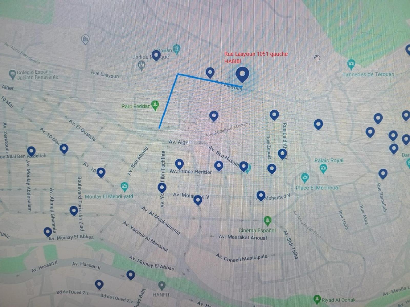 Dar Rehla Hotel Tétouan Kültér fotó